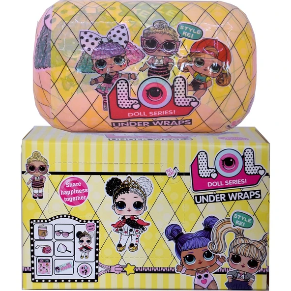 L.O.L. Sürpriz Kapsül Top Sarı Kutulu 15CM ürün görseli 1
