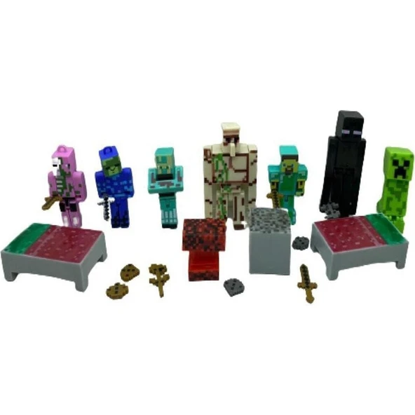 Minecraft Oyuncak Figür - Resim 2