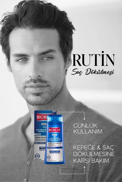 Bioblas Thermal Expert Men Kepek ve Saç Dökülmesine Karşı Şampuan 360 Ml - Resim 7