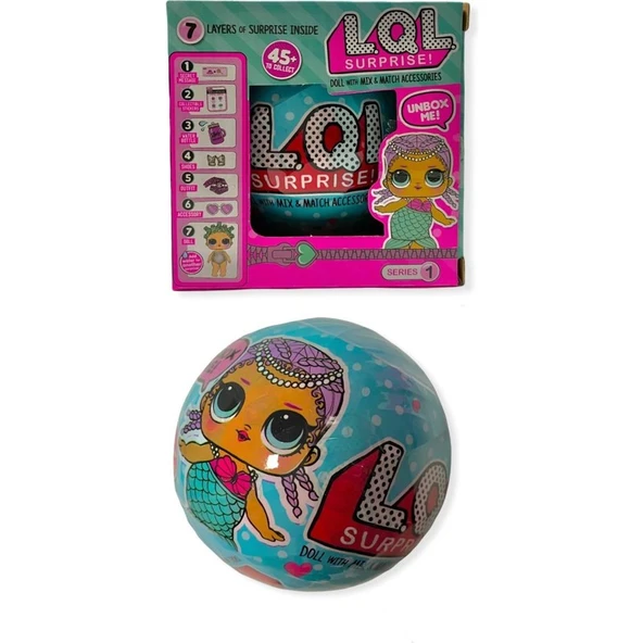 L.O.L. L.o.l Sürpriz L.O.L. Bebek 7 Sürprizli Figürlü Oyun Seti ürün görseli 1