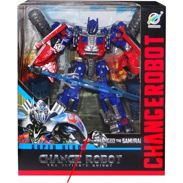 Can Oyuncak  Transformers Robot - Resim 5