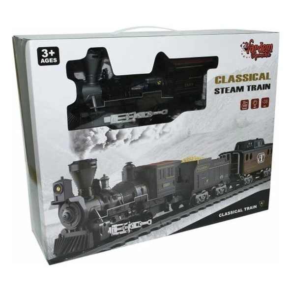 Vardem Oyuncak FF-1613A Işıklı ve Sesli Classic Buharlı Tren - Vardem Oyuncak ürün görseli 1