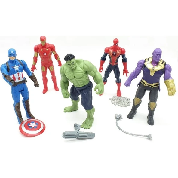 Can Ali Toys Avengers Süper Kahramanlar - End Game 5'li Figür Set - 2165 ürün görseli 1
