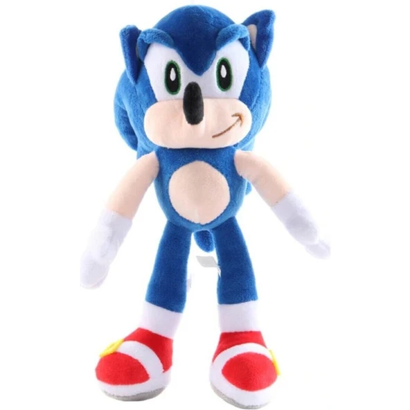 E-Life Mavi Sonic Boom Arkadaşları Büyük Boy Kirpi Sonic Figür Peluş Oyuncak ES66088 ürün görseli 1