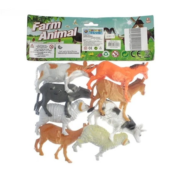 Pasifik Toys Poşetli Hayvan Seti ürün görseli 1