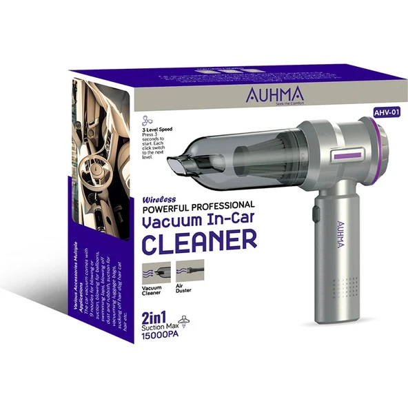 Auhma HL-117 Oto Süpürge Sarjlı - 06405 ürün görseli 1