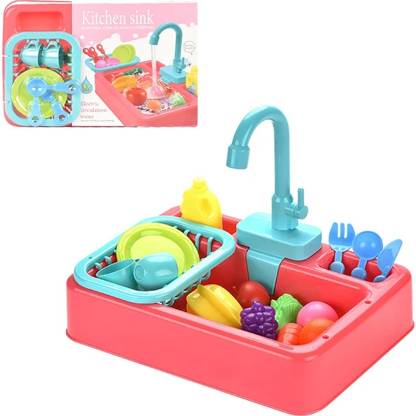 Pretend Mutfak Lavabo Oyuncaklar Çocuk Bulaşık Makinesi ürün görseli 1