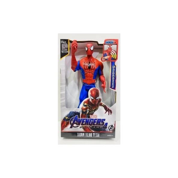 Avengers Spiderman  Işıklı Sesli Örümcek Adam Figür ürün görseli 1