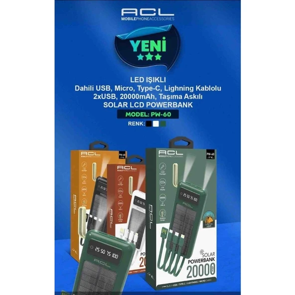 Acl Powerbank - Resim 2