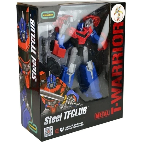 Can Oyuncak Transwarrıor Optimus Prime Arabaya Dönüşebilen Robot 20 cm ürün görseli 1