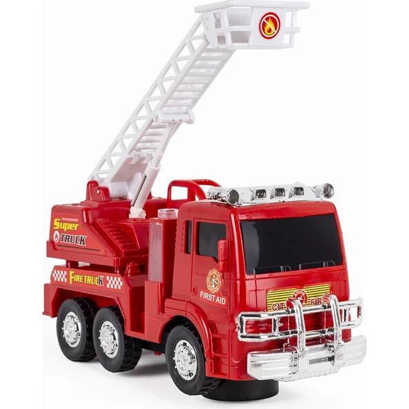 Arentek Fire Truck - Hareketli - Pilli - Itfaiye Arabası - Oyuncak ürün görseli 1