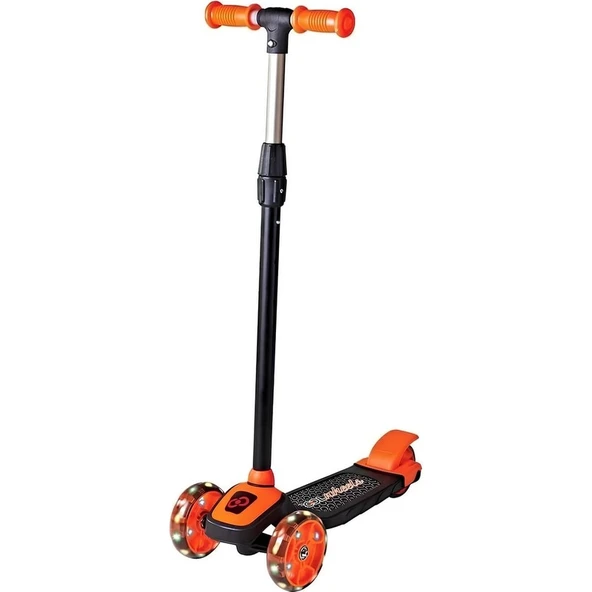Cool Wheels Twist 3+ Işıklı Yüksekliği Ayarlanabilir Scooter TURUNCU FR58918 ürün görseli 1