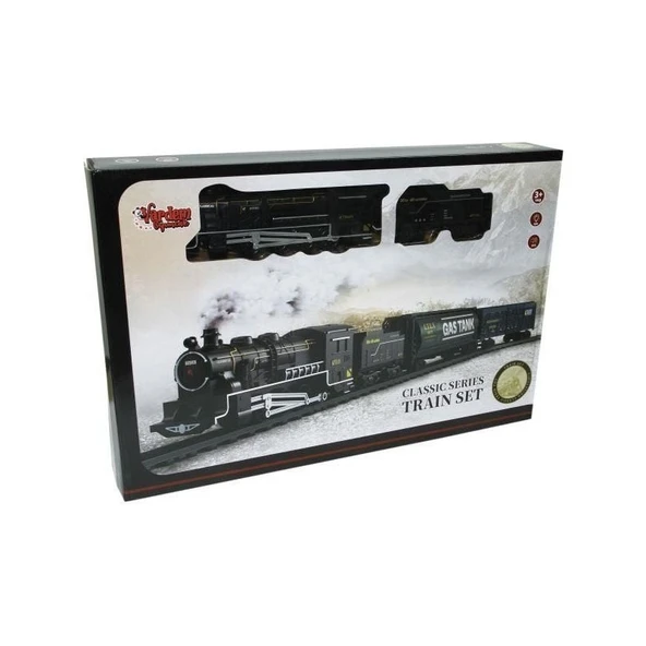 Piramit FF-1601C-1 Işıklı ve Sesli 18 Parça Classic Tren - Vardem Oyuncak ürün görseli 1