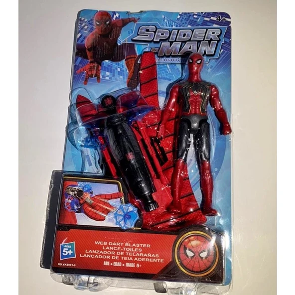Marvel Spider-Man Ağ Atan Eldiven - Marvel Spider-Man Figürlü Eldiven Seti ürün görseli 1