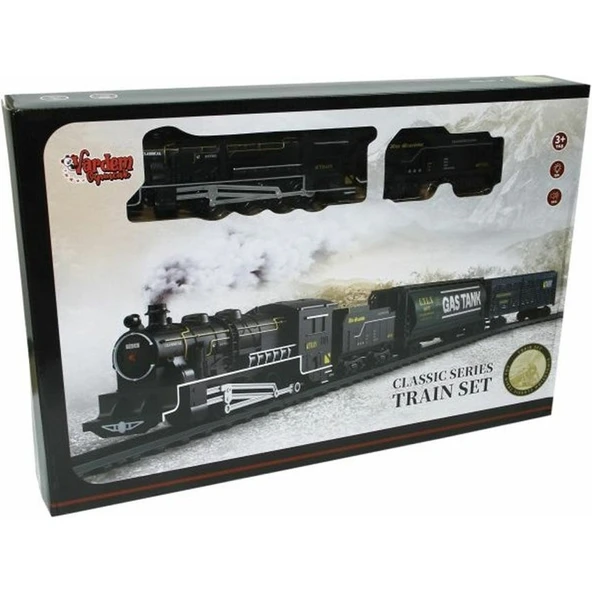 Vardem Oyuncak Işıklı ve Sesli 18 Parça Classic Tren Fabbatoys ürün görseli 1