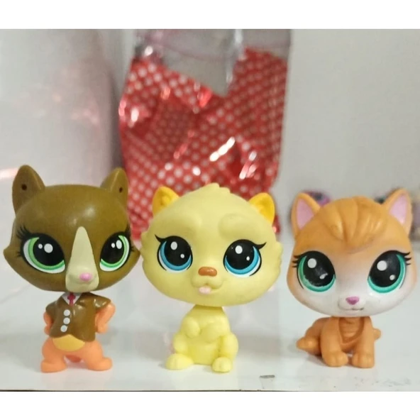 Littlest Pet Shop Miniş 3lü Set Lps Kalitesinde Minişler ürün görseli 1