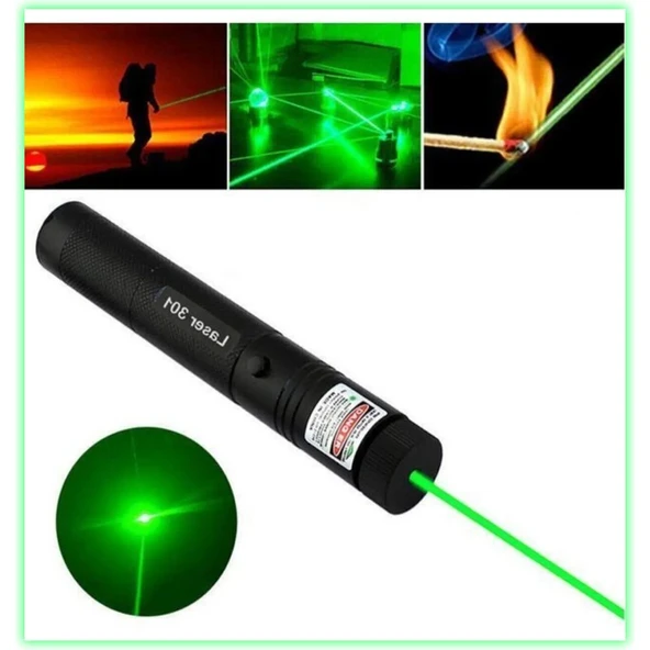 Renk Store Yeşil Lazer Pointer 1000MW Yüksek Güçlü Şarjlı Lazer Işaretleyici ürün görseli 1