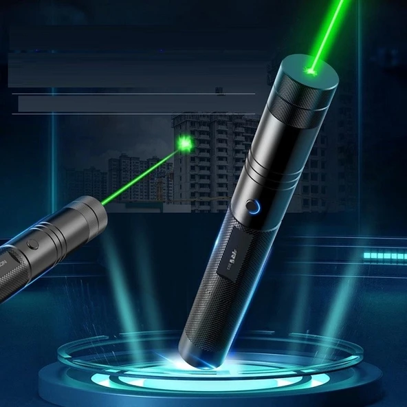 Kuzey Oyuncak Professıonal Vıp 100MW Green Laser Poınter Yeşil Lazer Profesyonel Şarjlı Kilitli 100 Mw Yeşil Lazer ürün görseli 1