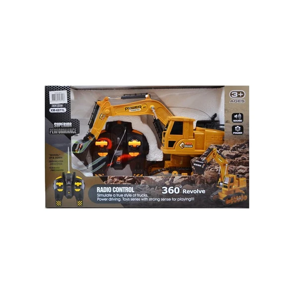 Erkol Oyuncak 6811L-Xm Kt.U/K Şrj Heavy Machine İş Makinası ürün görseli 1
