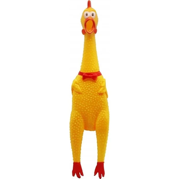 Pet Style Öten Tavuk Köpek Oyuncağı 43 cm ürün görseli 1
