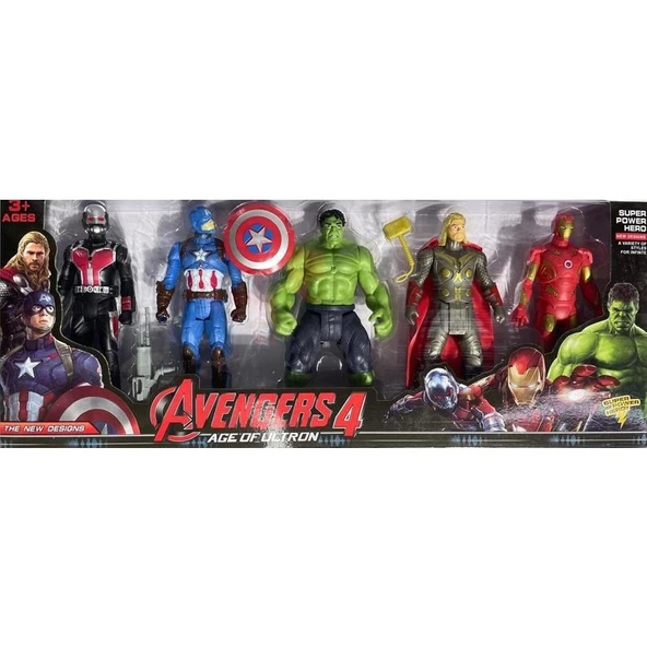 Can Ali Toys 5li Avengers Kahramanlar ürün görseli 1