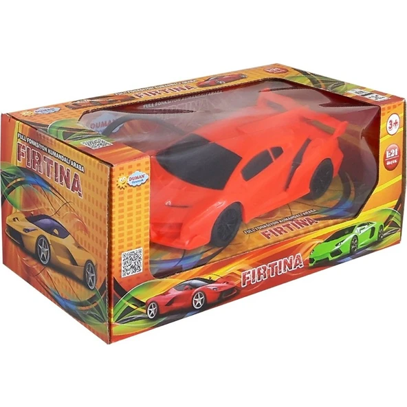 Magıc Toys Uzaktan Kumandalı Pilli Araba Fırtına Full Fonksiyon 1/24 Ölçek Turuncu ürün görseli 1