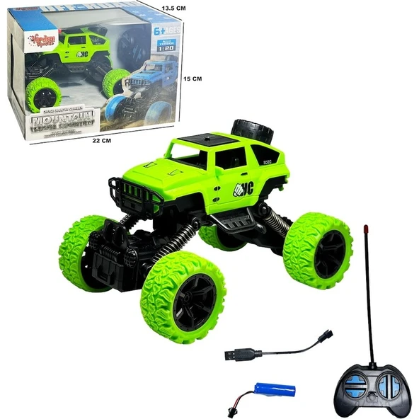 Vardem Uzaktan Kumandalı Full Fonksiyon Şarjlı Büyük Teker Off Road Jeep ürün görseli 1