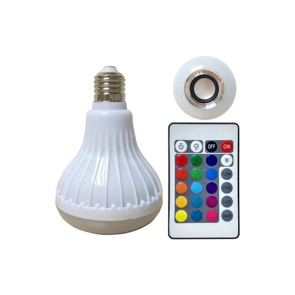 Shavers Bluetooth Hoparlör LED Ampül Lamba ürün görseli 1