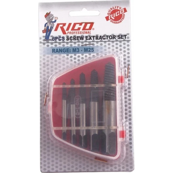 Rico 6 Lı Ters Kılavuz Seti ürün görseli 1