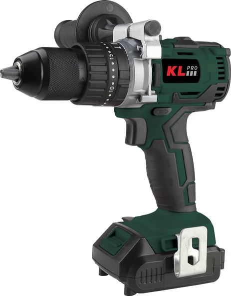 KLPRO 18V 2.0 AH ŞARJLI DARBELİ VİDALAMA/MATKAP KÖMÜRSÜZ ürün görseli 1