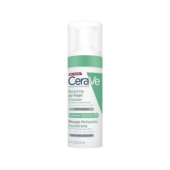 Cerave Balancing Air Foam Cleanser Temizleyici Köpük 148 ml ürün görseli 1