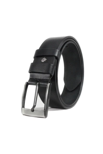 Livize Erkek Deri Kemer 4,5 cm - Resim 2