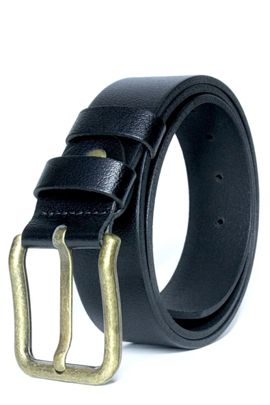 Livize Hakiki Manda Derisi Antik Sarı Tokalı Erkek Kemeri 4cm ürün görseli 1