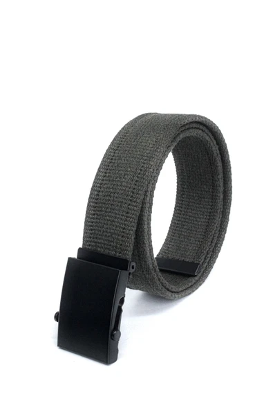 Livize Unisex Siyah Tokalı Kolon Kemeri 4cm Yeşil ürün görseli 1