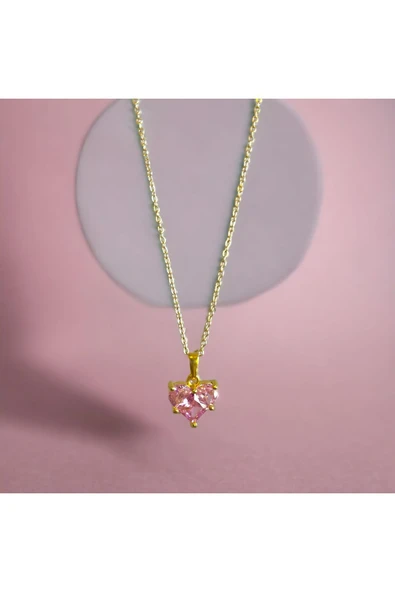 Altın Kaplama Cotton Candy Kolye ürün görseli 1