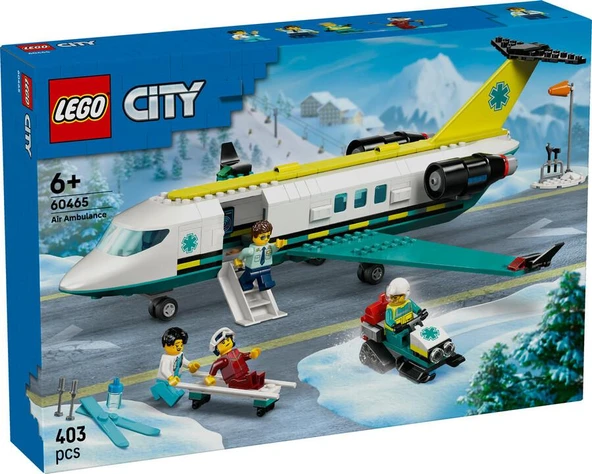 LEGO City 60465 Air Ambulance ürün görseli 1