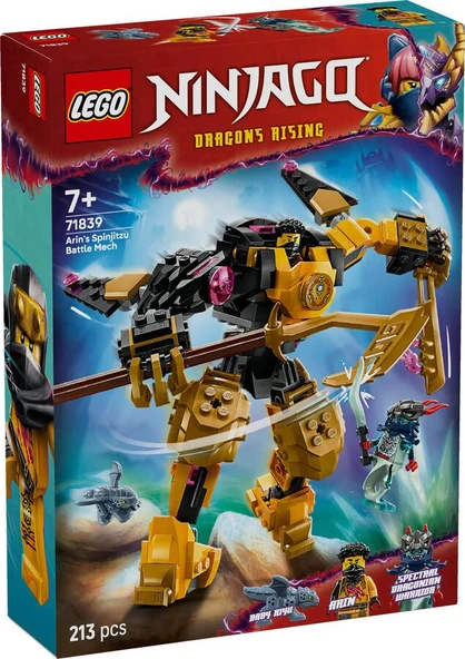 LEGO Ninjago 71839 Arin's Spinjitzu Battle Mech ürün görseli 1