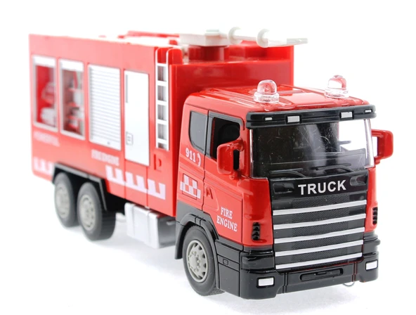 Die Cast Sürtmeli Söndürücü İtfaiye Aracı ürün görseli 1