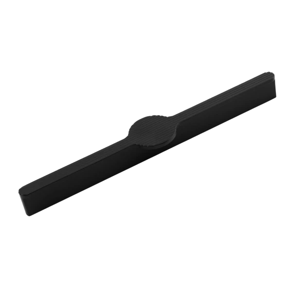 Saral Çizgili Mat Siyah Metal Kulp 224 mm 22.4 cm Mobilya Çekmece Mutfak Dolabı Dolap Kapak Kulplar ürün görseli 1