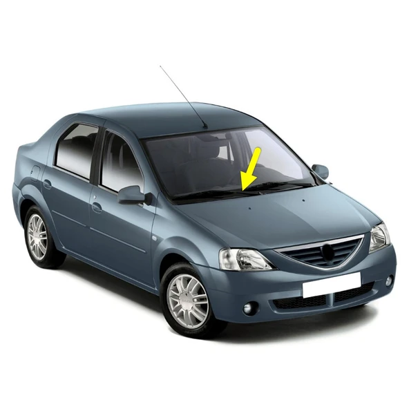 Dacia Logan 2005-2012 Silecek Kolu Ön Cam Sağ Yolcu Tarafı ürün görseli 1