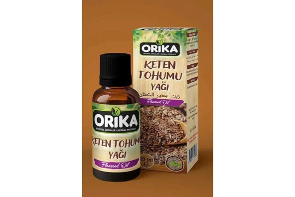 ORİKA KETEN TOHUMU YAĞI 20 ML ürün görseli 1