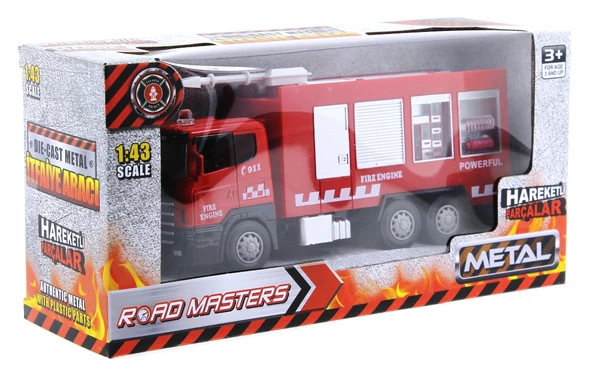 Die Cast Sürtmeli Söndürücü İtfaiye Aracı - Resim 2