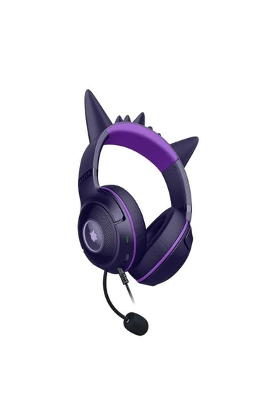 RAZER Kraken Kitty V2 Kablolu Kulaklık- Pokemon Gengar Edition Anc RZ04-04730300-R3M1 ürün görseli 1