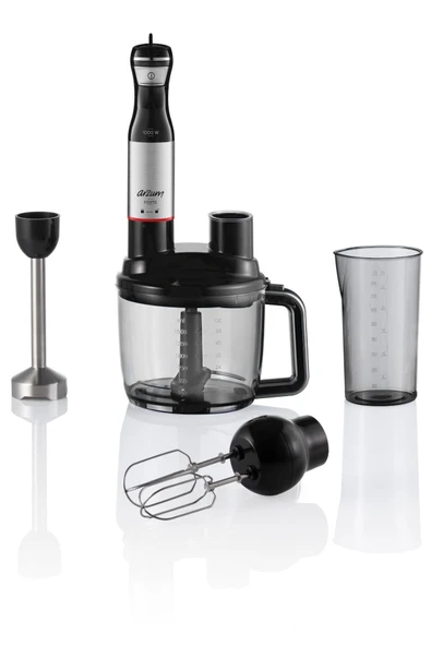 Arzum Forte Multi Blender Seti Tetikli Çalıştırma 1000w Siyah ürün görseli 1