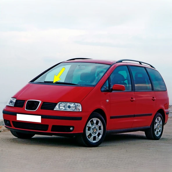 Seat Alhambra 2001-2010 Silecek Kolu Ön Cam Sağ Yolcu Taraf 7M3955410B ürün görseli 1