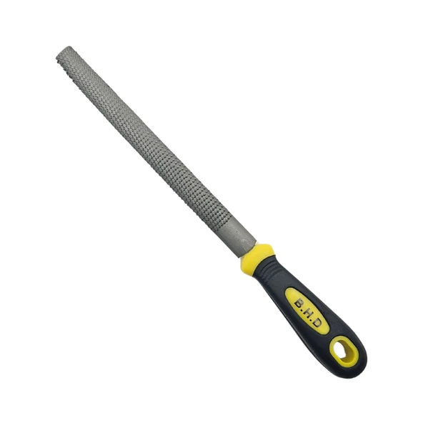 Fixonic B.H.D BHD00420 8mm Plastik Saplı Balık Sırtı Metal Eğe (Ağaç Törpüsü) ürün görseli 1