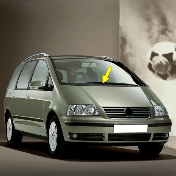 VW Sharan 2001-2010 Silecek Kolu Ön Cam Sağ Yolcu Taraf 7M3955410B ürün görseli 1