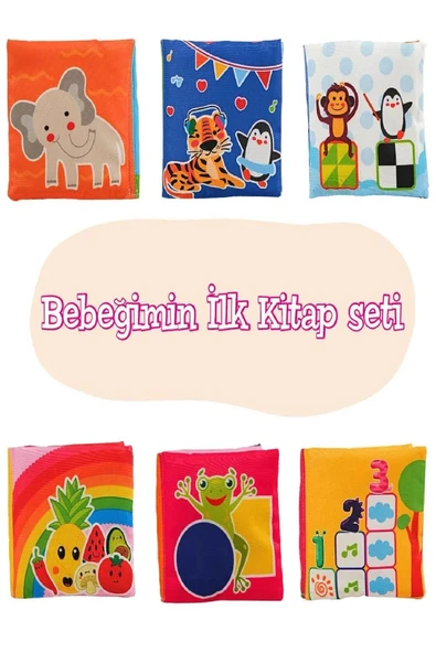 Bebeğimin Ilk Kitap Seti - Hışırtılı ürün görseli 1