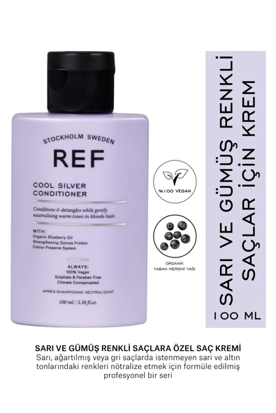 Ref Cool Silver Conditioner 100 ml ürün görseli 1