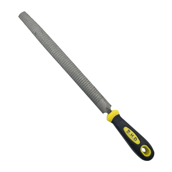 Fixonic B.H.D BHD00421 10mm Plastik Saplı Balık Sırtı Metal Eğe (Ağaç Törpüsü) ürün görseli 1